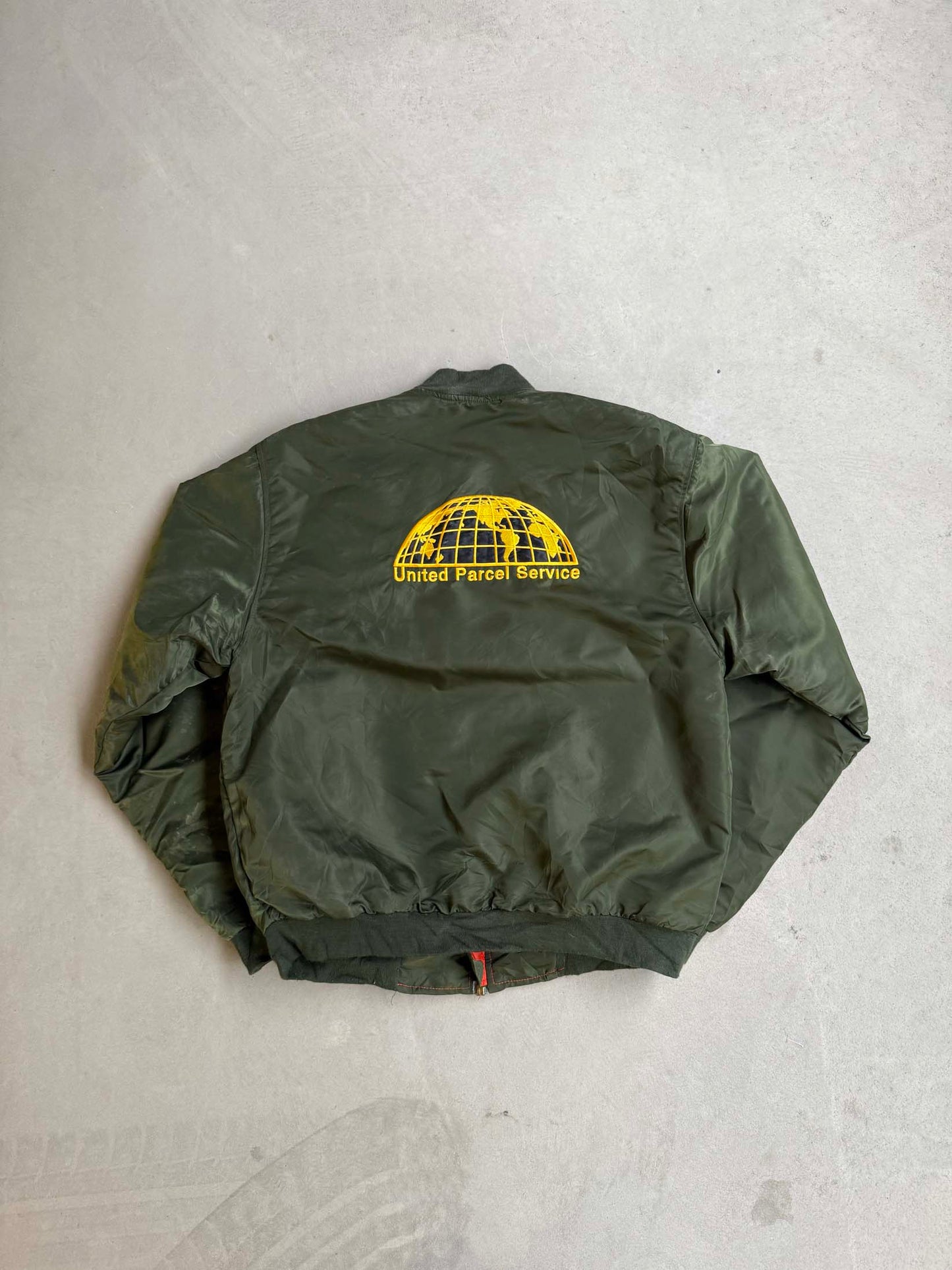Vintage UPS Bomber Jacket - L