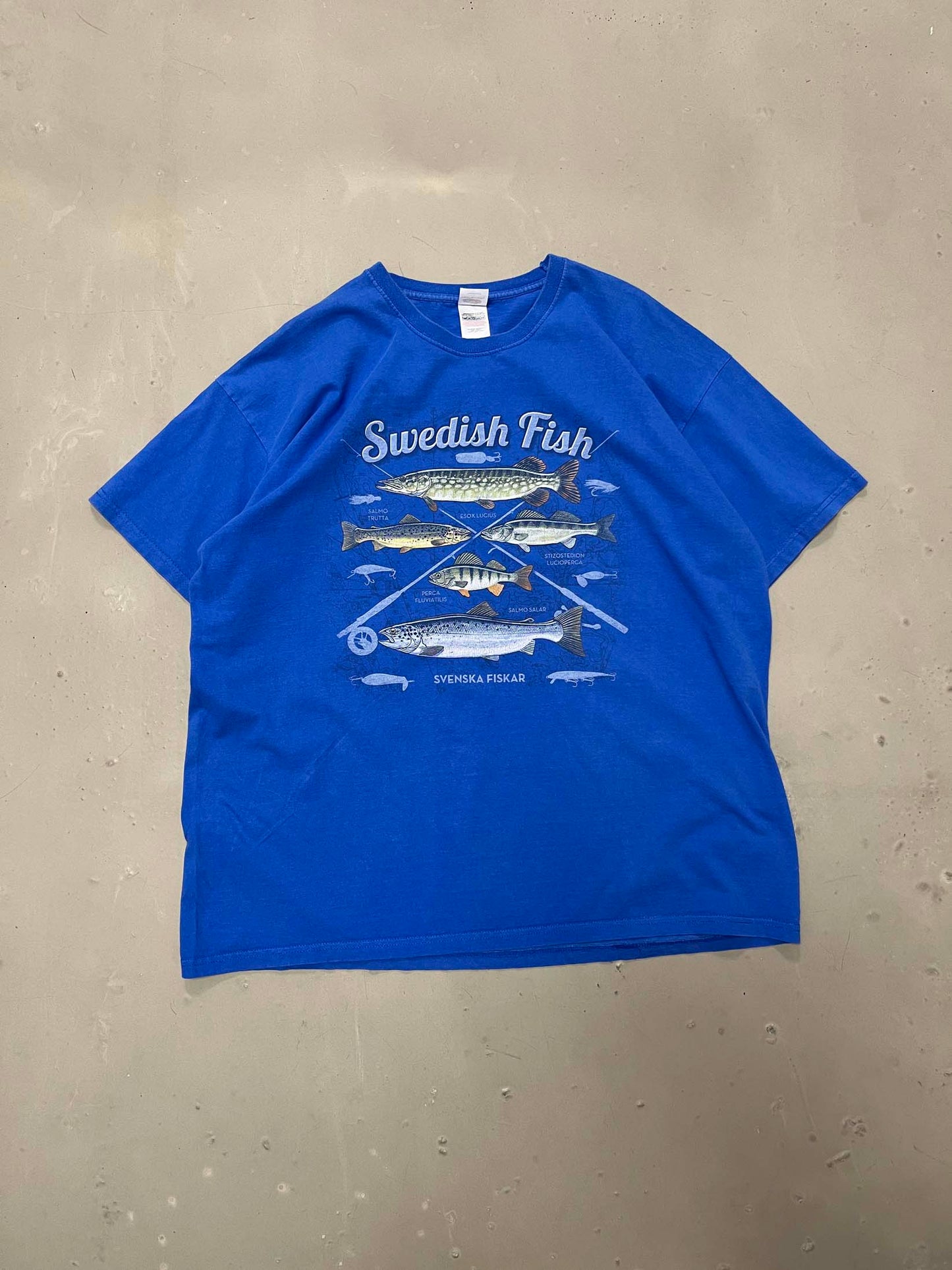 Vintage Swedish Fish t-shirt - XL