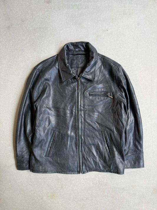 Vintage Jacqueline Ferrar Women's Leather Jacket - L