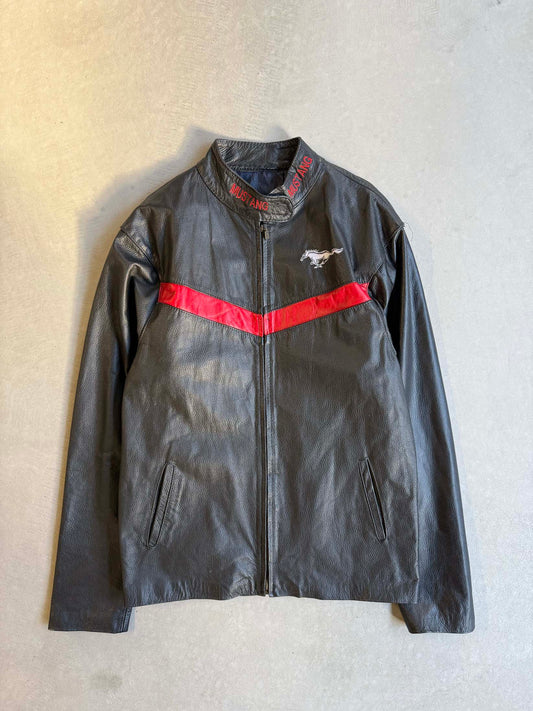 Vintage Mustang Leather Jacket - L