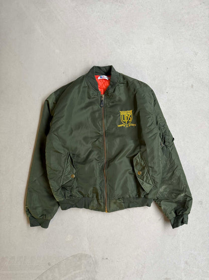 Vintage UPS Bomber Jacket - L
