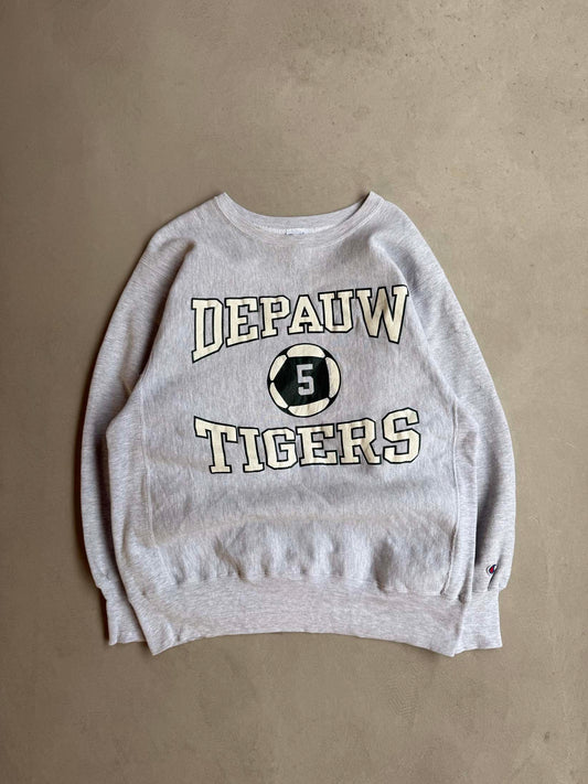 Vintage Depauw Tigers Boxy Fit Sweatshirt - XXL