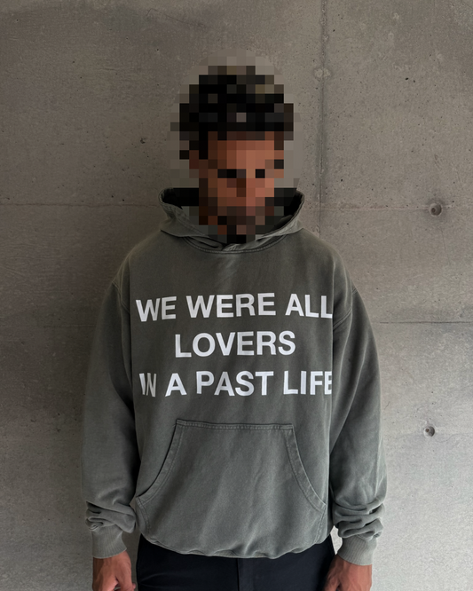 LOVERS OVERSIZED HOODIE - SAGE